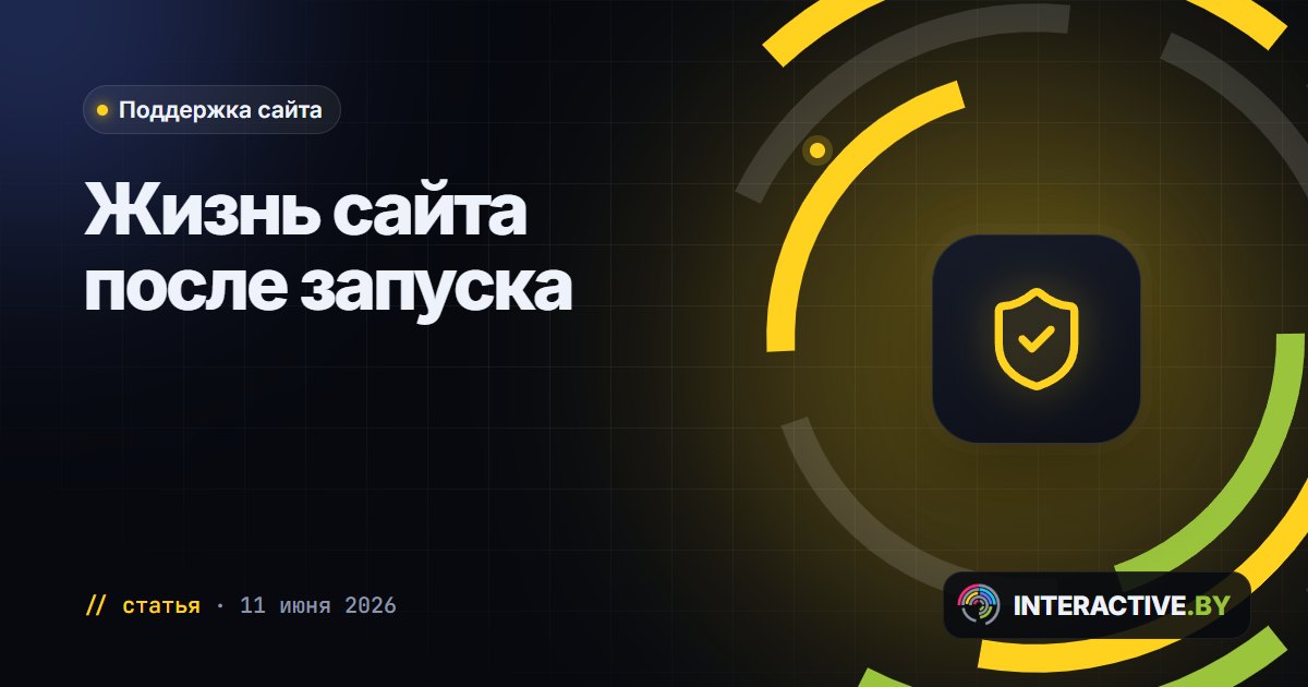 Поддержка сайта после запуска: что в неё входит